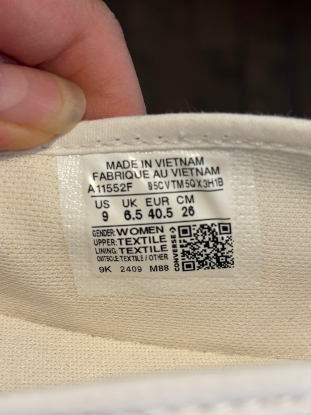 Converse low pro Mary Jane sneaker - Picture 8 of 8